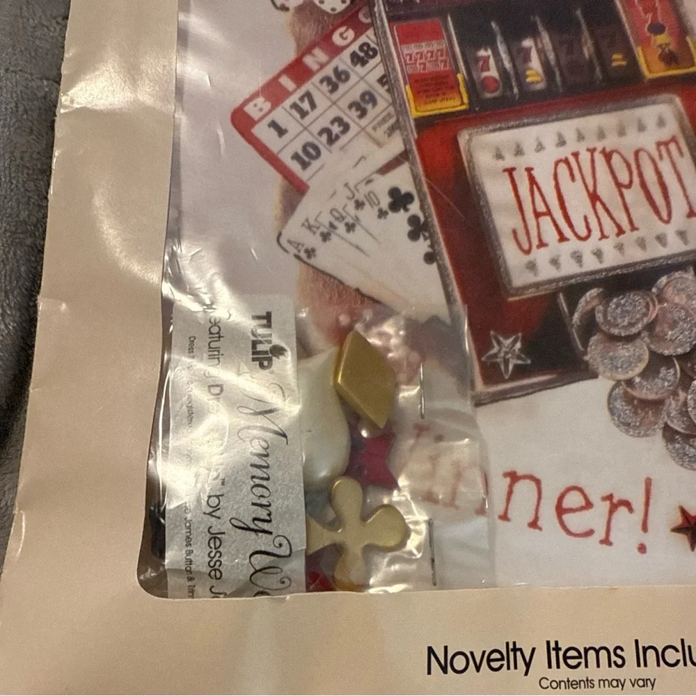 1 Iron-On Designs Memory Wear  I’m a Winner Jackpot Casino Tulip Soft Images‎